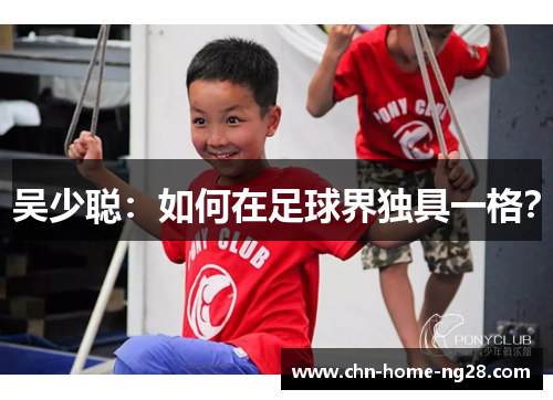 吴少聪：如何在足球界独具一格？