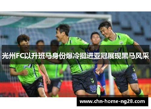光州FC以升班马身份爆冷挺进亚冠展现黑马风采